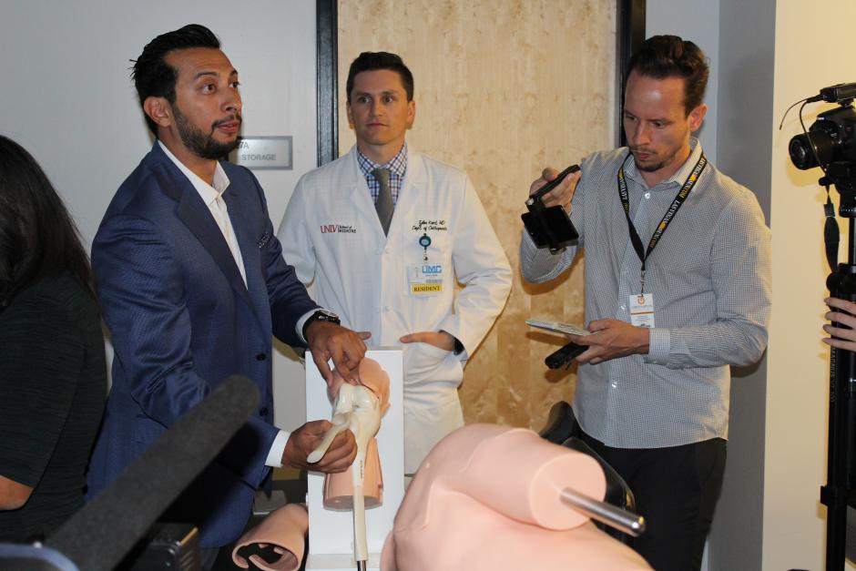 UNLV School of Medicine's Virtual Surgery Simulator