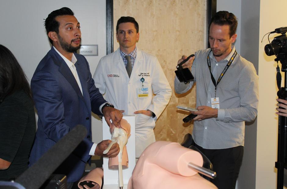 UNLV School of Medicine's Virtual Surgery Simulator