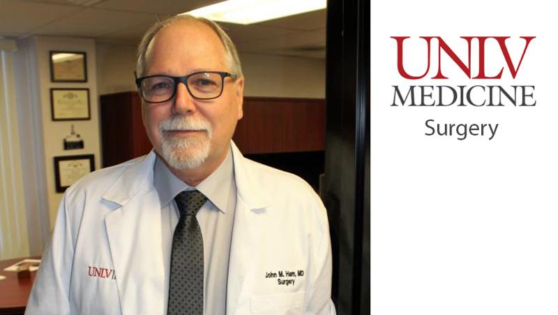 Photo: UNLV Medicine's Dr. John Ham